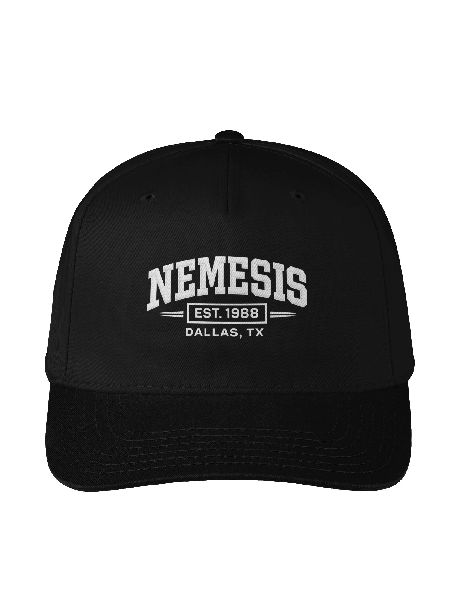 NEMESIS EST. 1988 Dallas, Tx Baseball Cap BLACK product image (1)