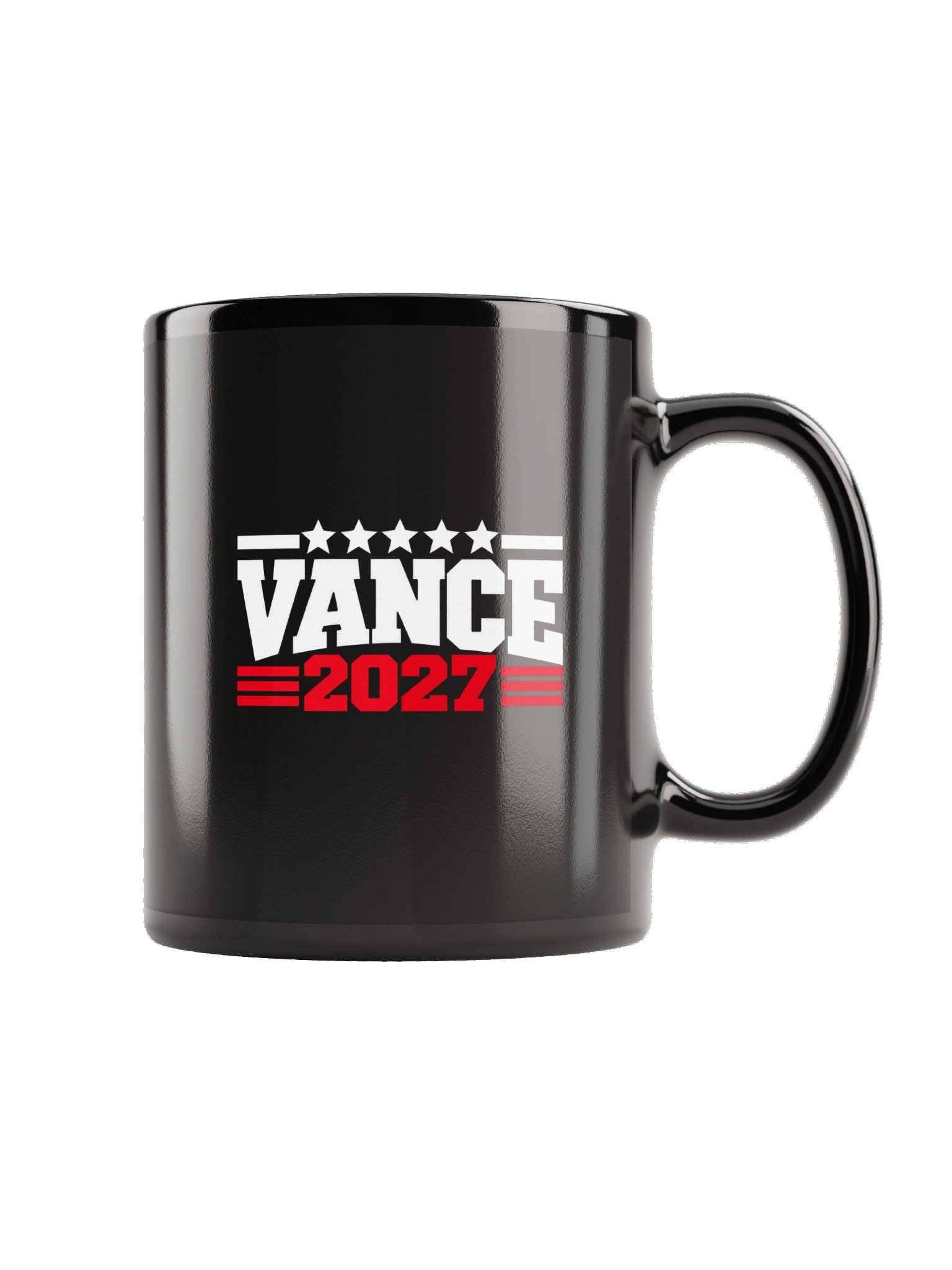 VANCE 2027 Black Glossy Mug product image (5)