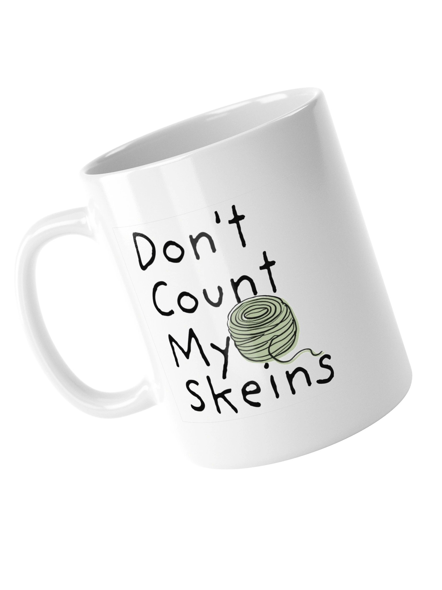 Mug Don't count my skeins product image (14)