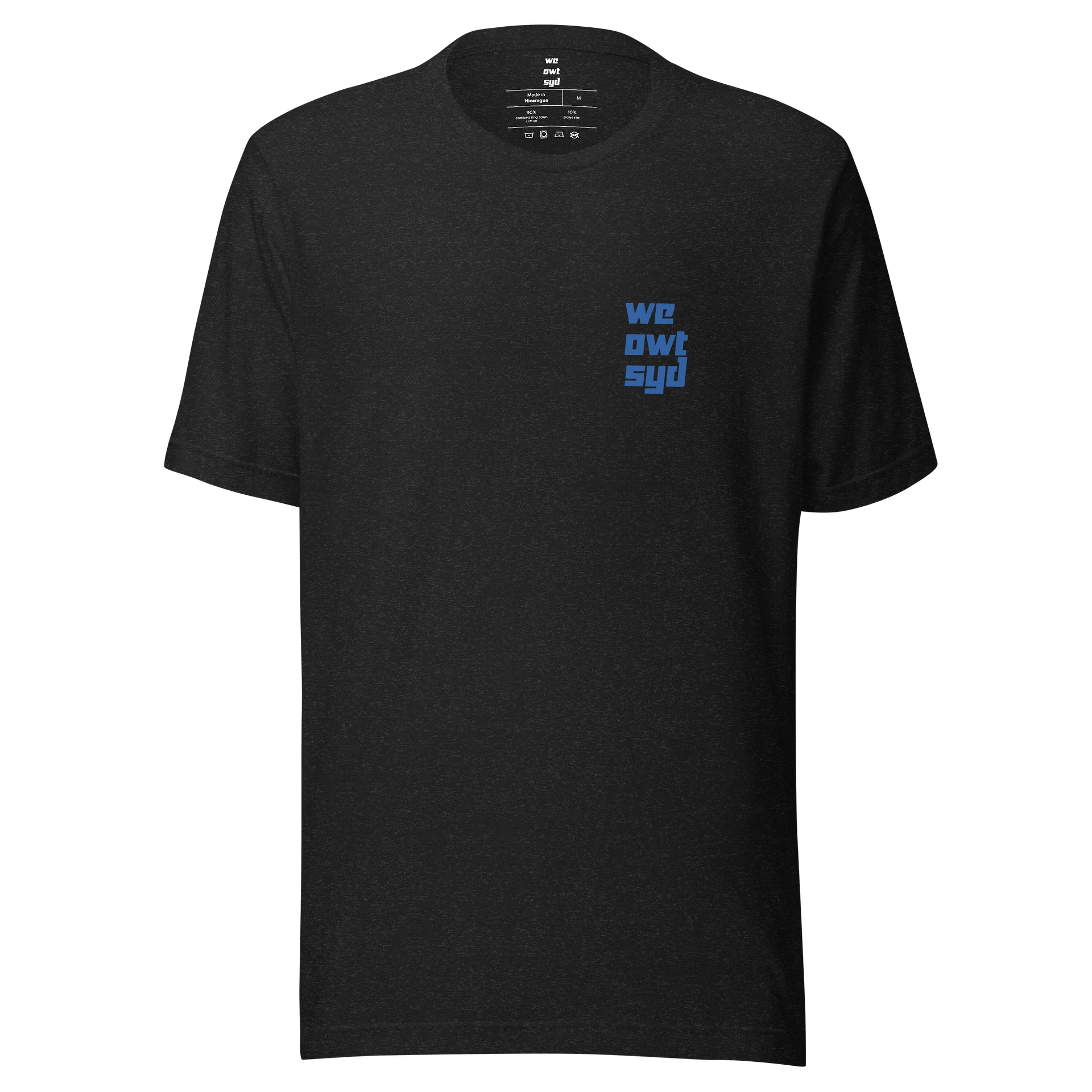 WeOwtsyd Premium T-Shirt - Chest Logo - Blue Print product image (1)