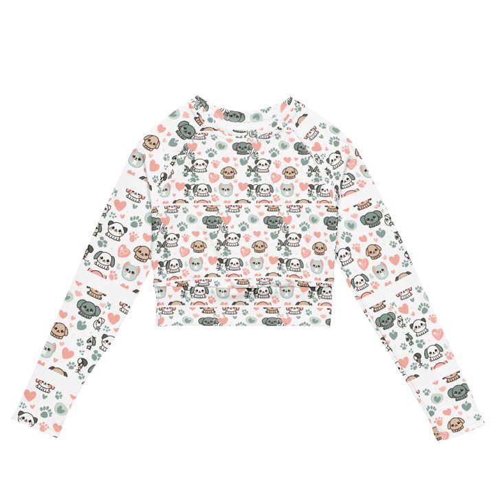 Whimsical Wonderland Recycled Crop Top product image (2)