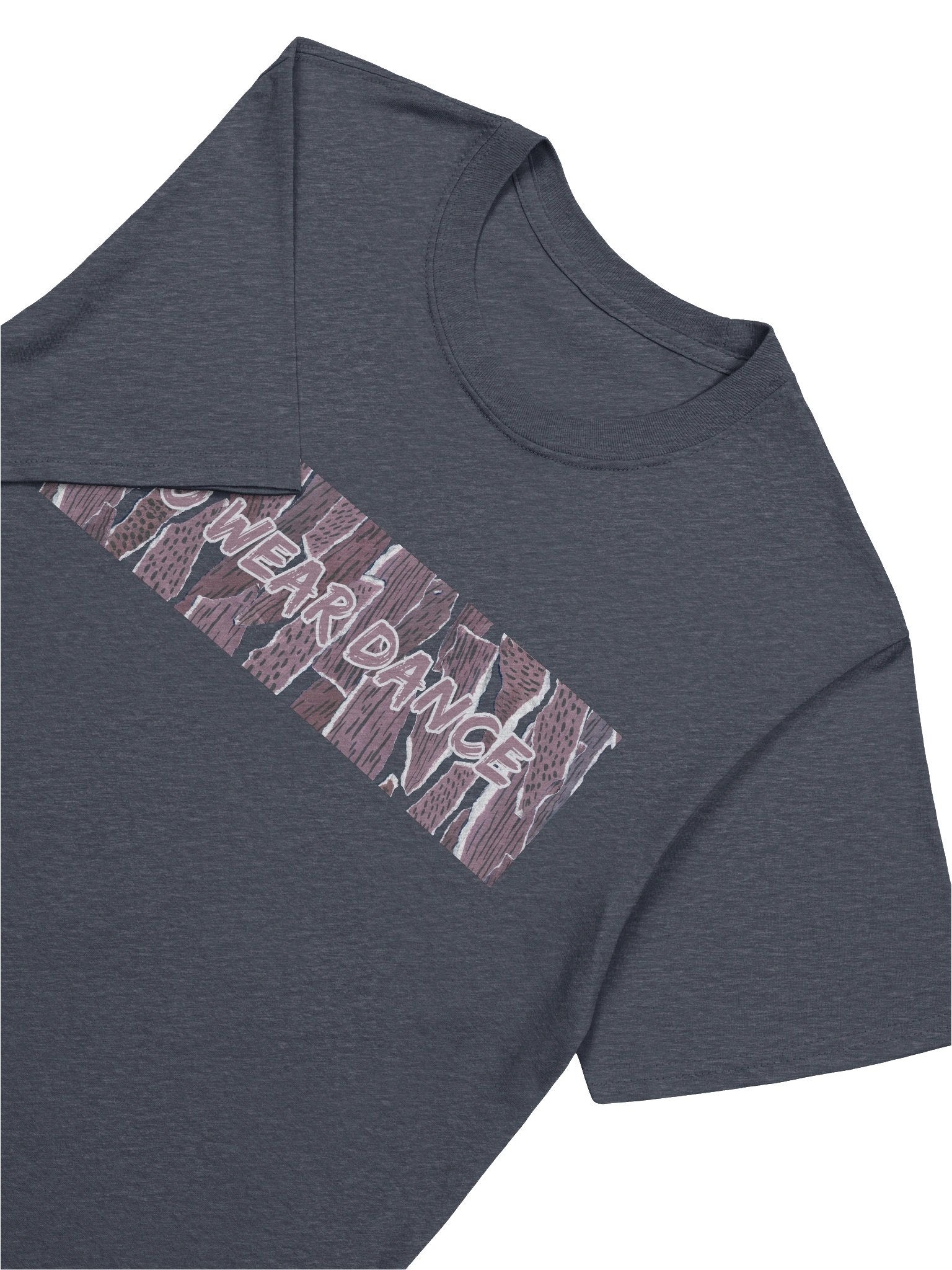 "Wild purple" soft t-shirt product image (4)