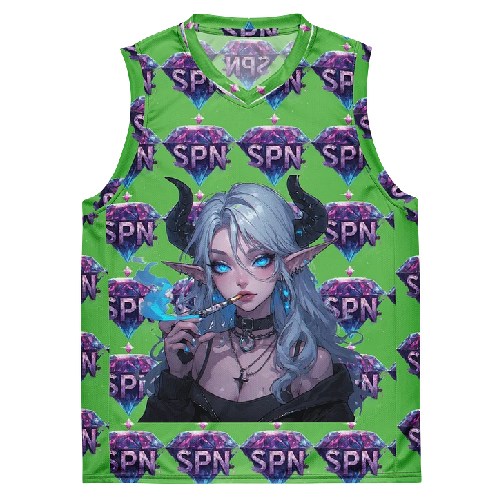 SPN Jewel Unisex Basketball Jersey product image (2)