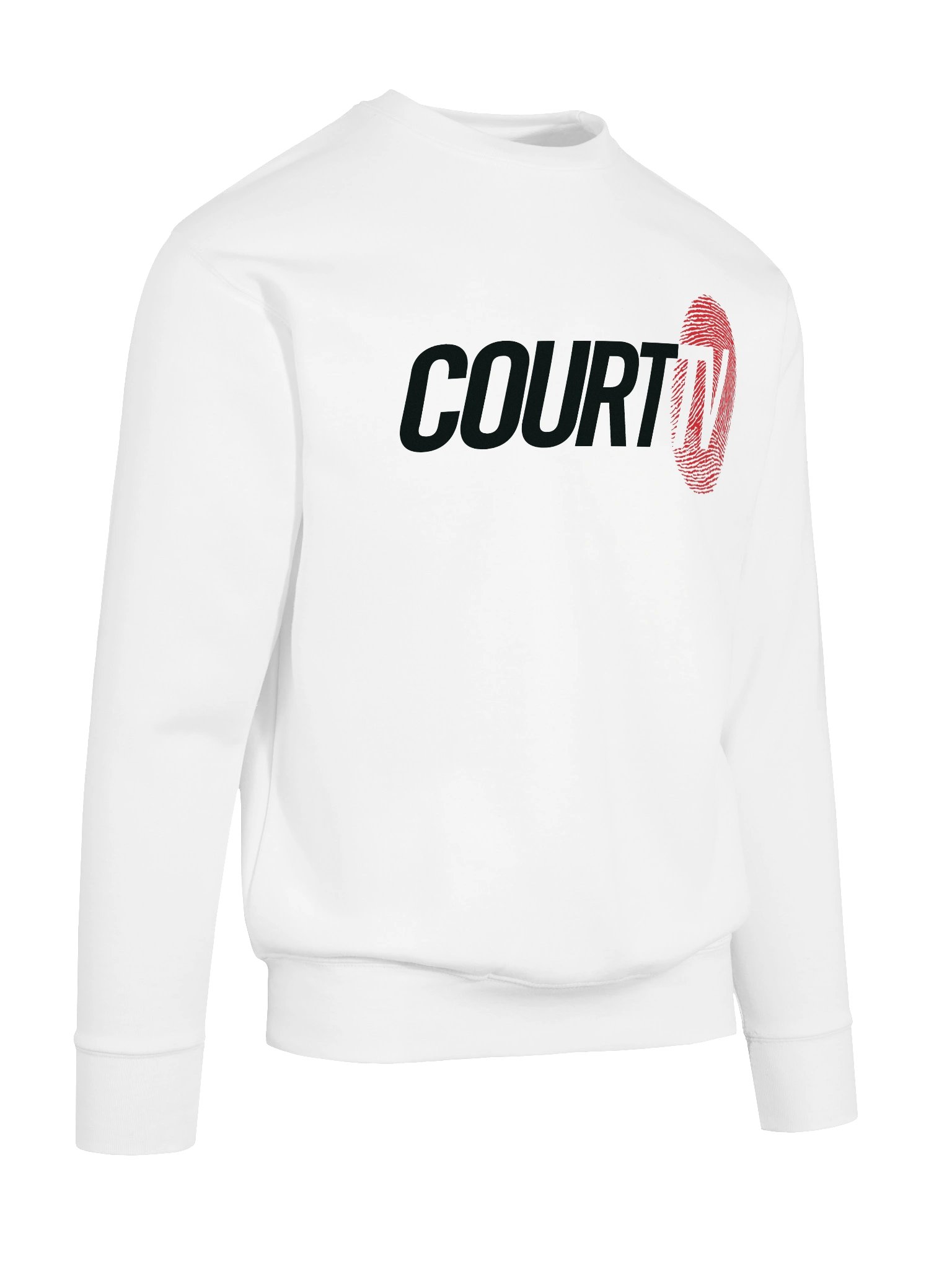 Court TV Sweatshirt - White product image (3)