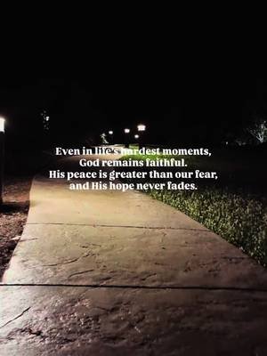 Life can change in an instant, which is why it’s so important to treasure the people God has placed in our lives. Take a moment today to reach out to someone you love, offer a prayer, or simply remind them they matter.