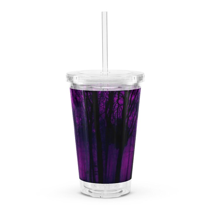 Plastic Tumbler (Violet Edition) product image (2)