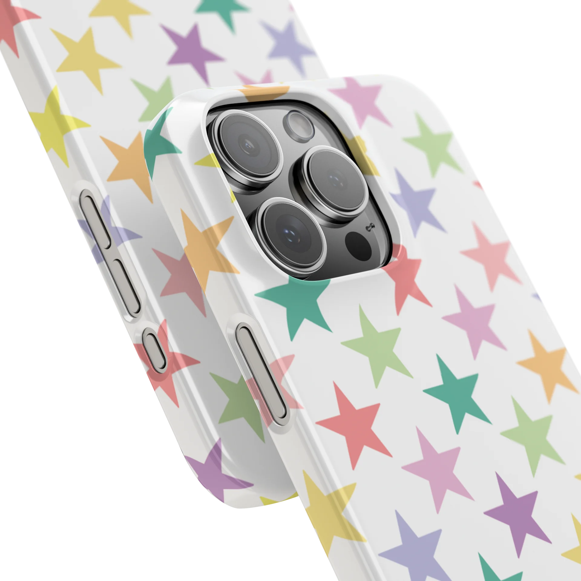 Pastel Rainbow Stars iPhone Case product image (14)