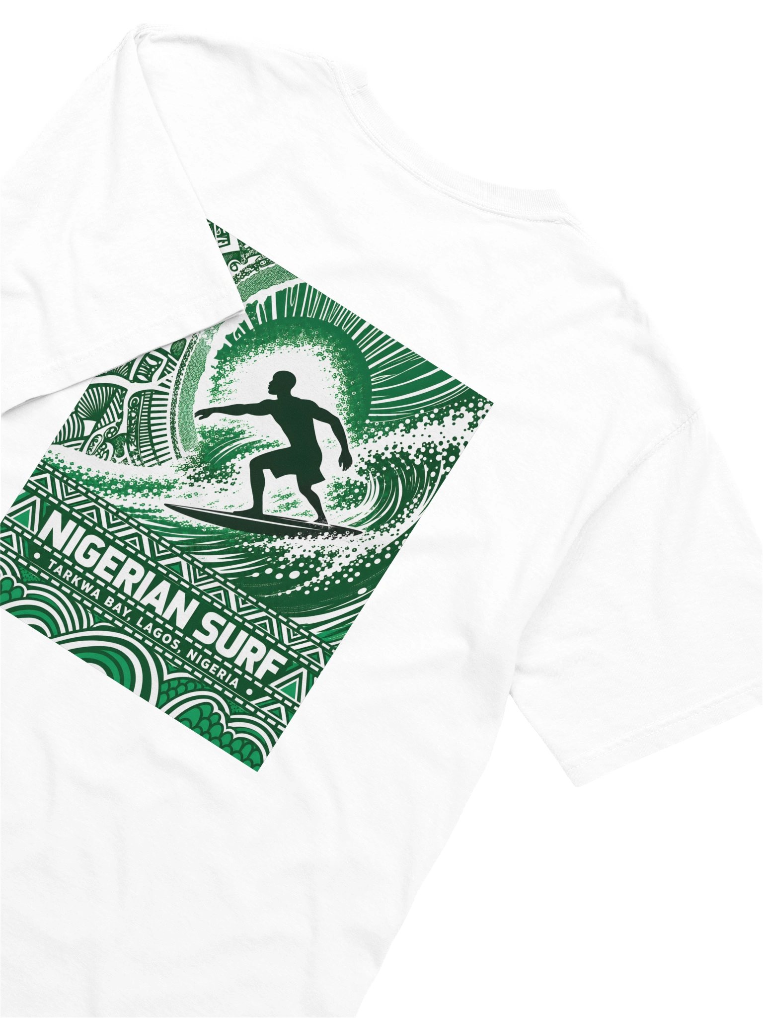 Godpower Surf — Nigerian Independence Day Tee product image (156)