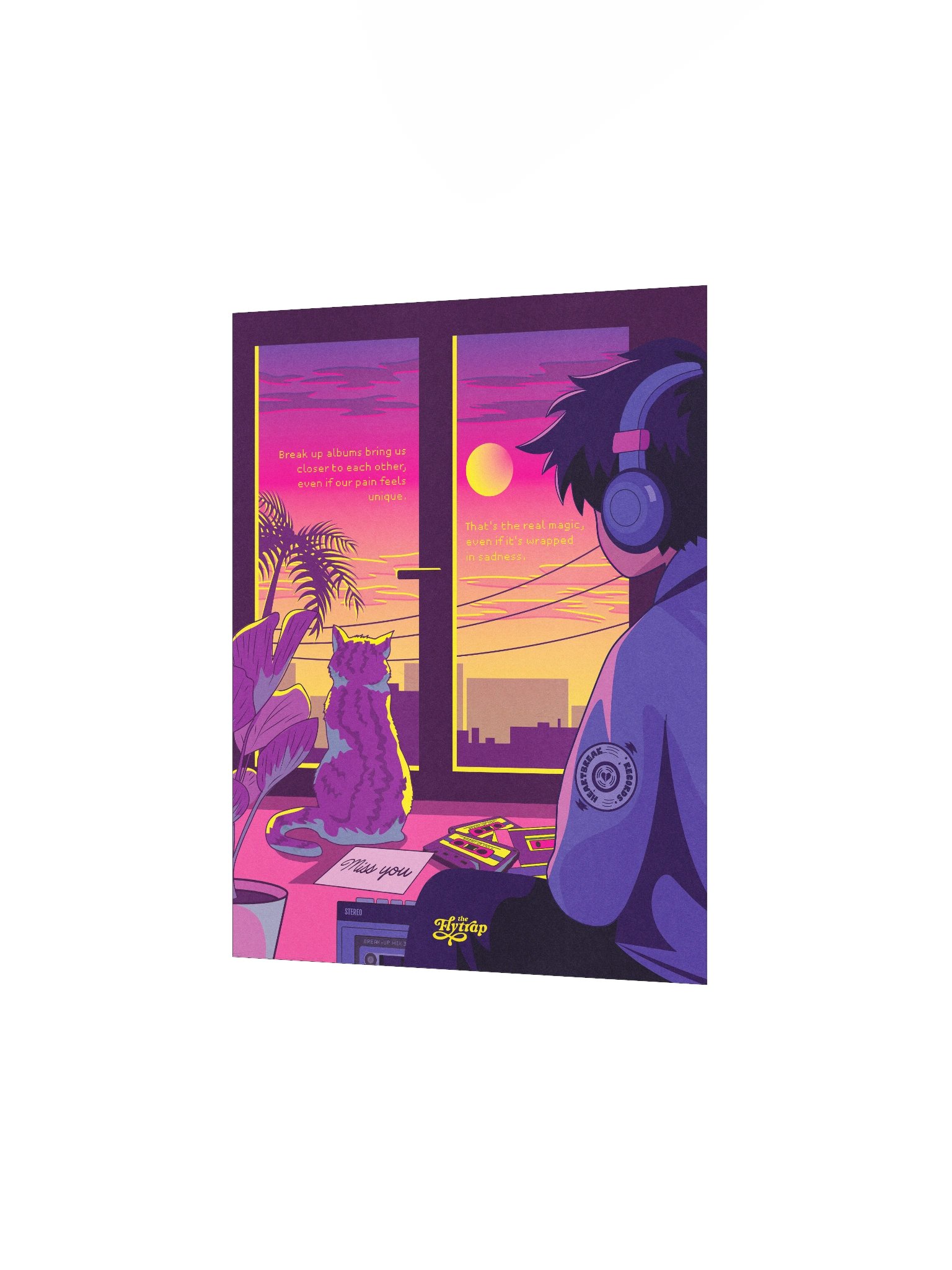 Heartbreak Records Poster 8x10 product image (2)