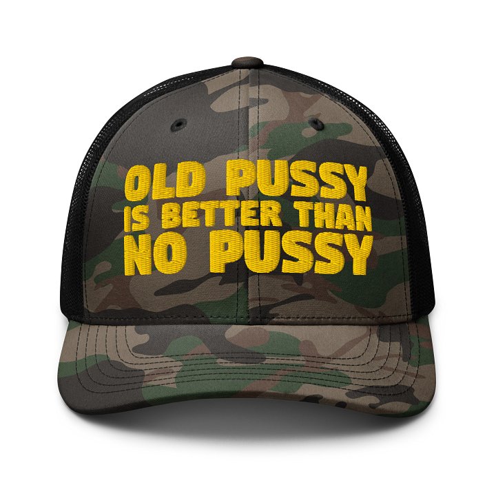 OLD VS NONE Camo Trucker Hat product image (1)