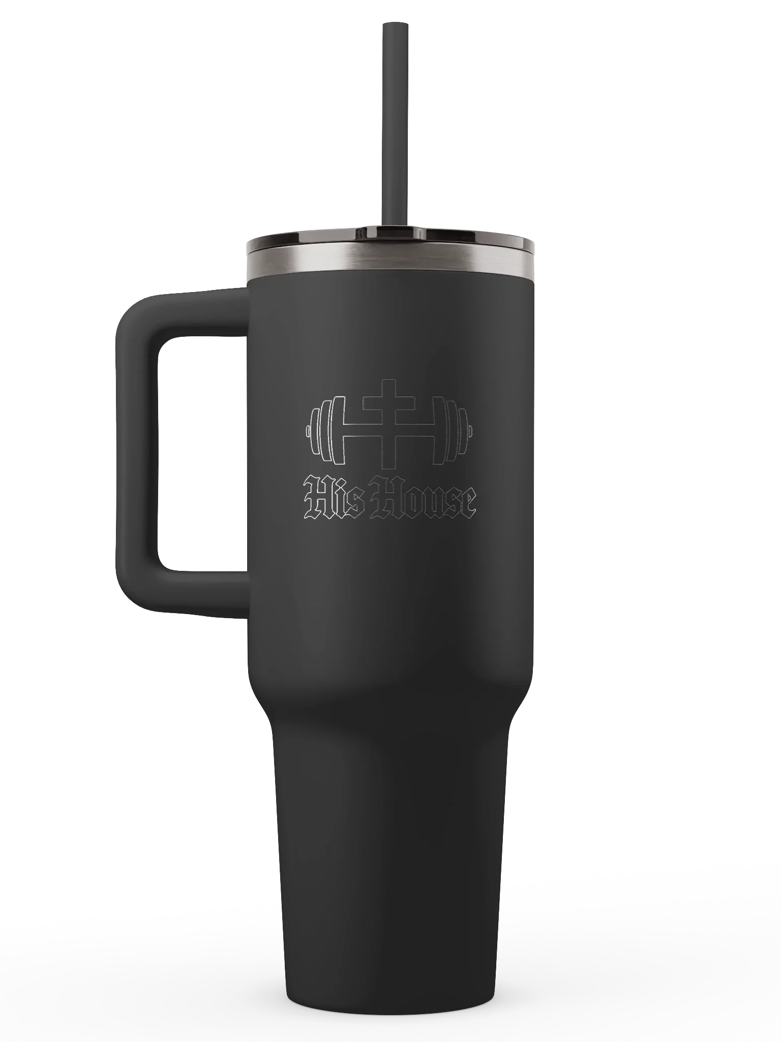 His House Vacuum Insulated Travel Tumbler With Straw by His House