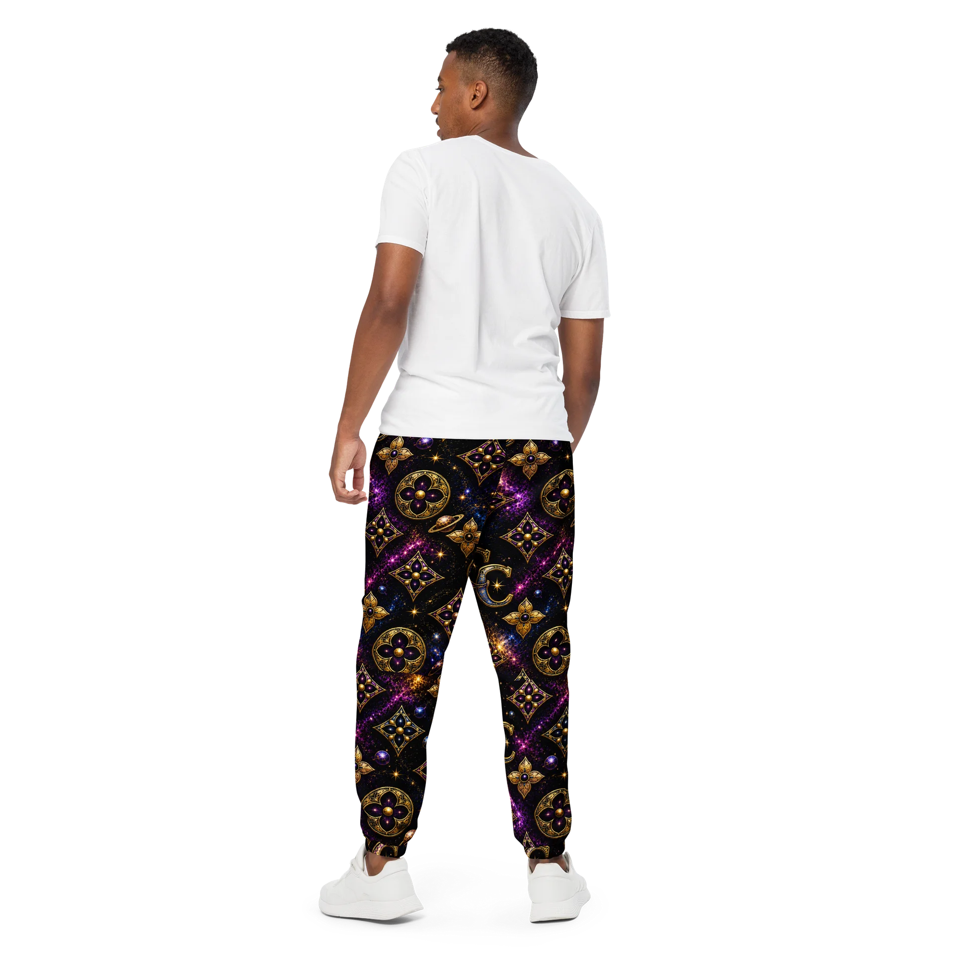 Cosmic Clarity Luxe Designer Inspired Track Pants product image (3)