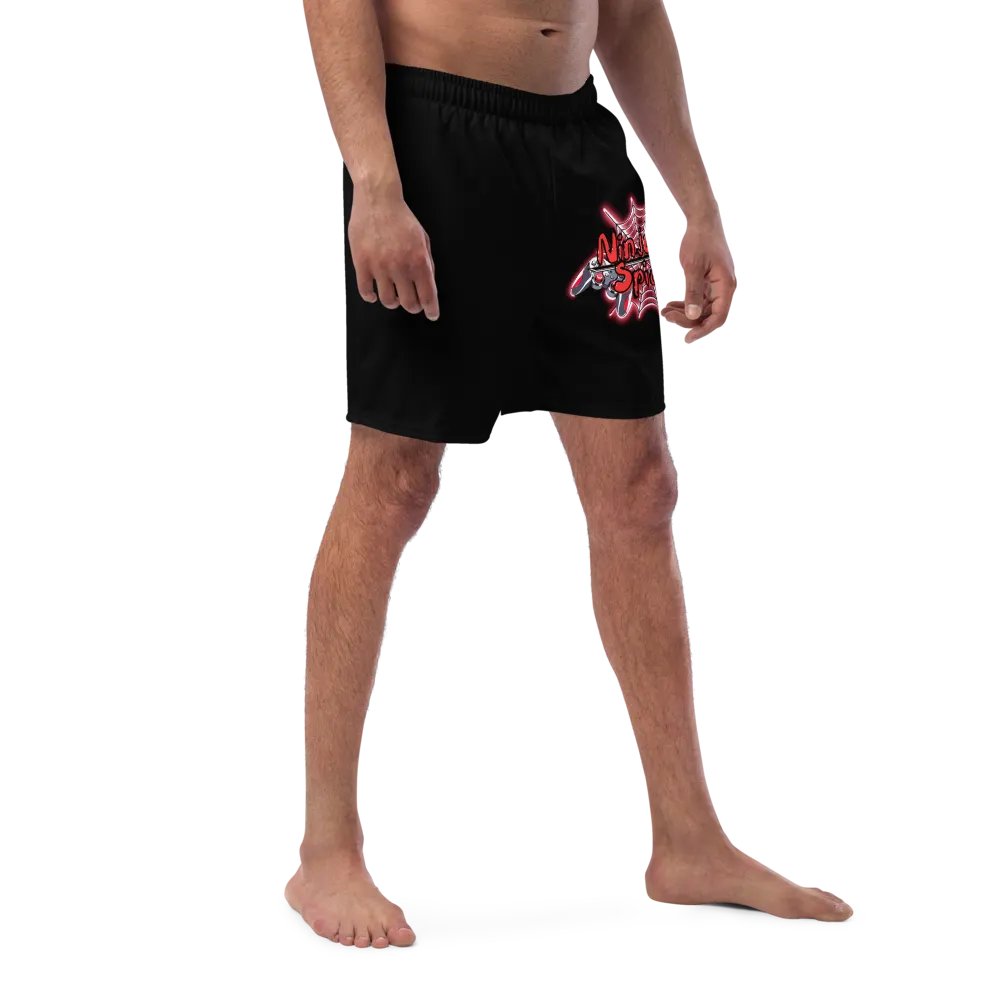 NinjaSpidey Black Swim Trunks product image (8)