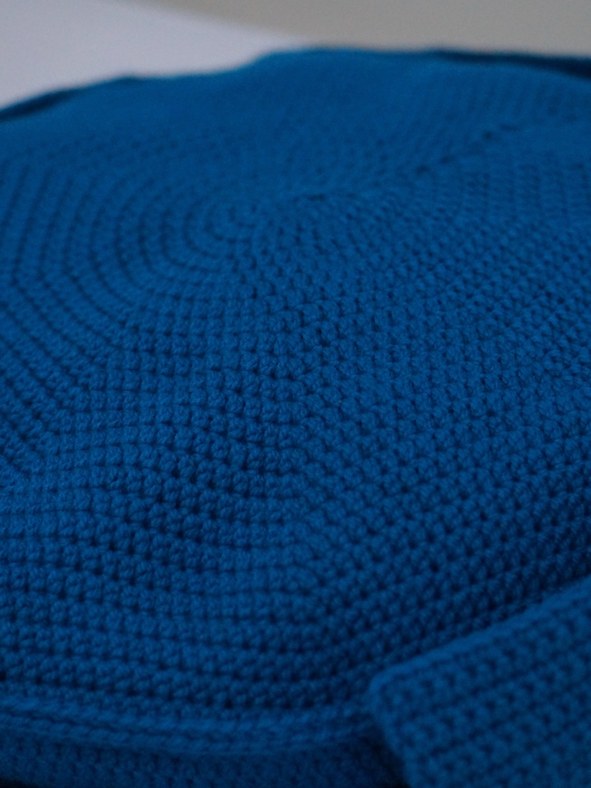 Cat bed crochet pattern product image (2)