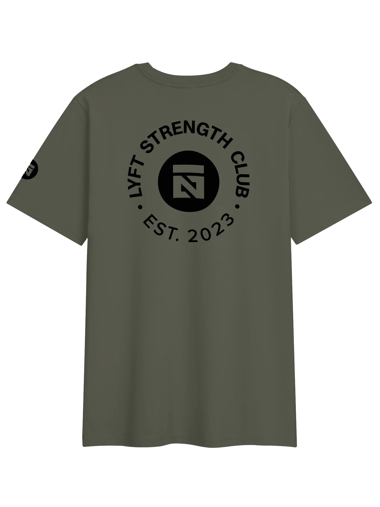 LYFT Strength Club - Stanley/Stella Organic Cotton T-Shirt (Green/Black) product image (2)