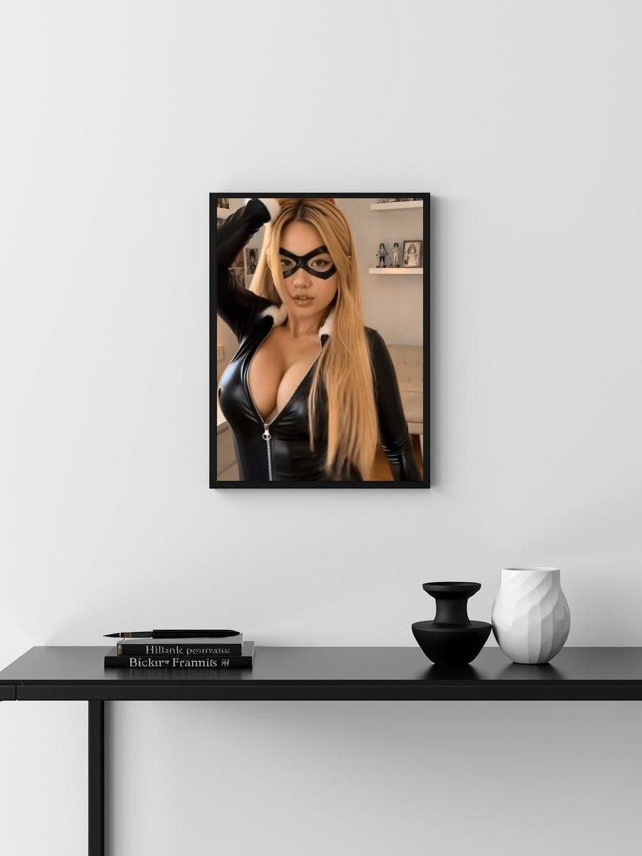 Cosplay Corner x Wavebunny.exe 8x10 Metal Print | Black Cat Cosplay product image (3)
