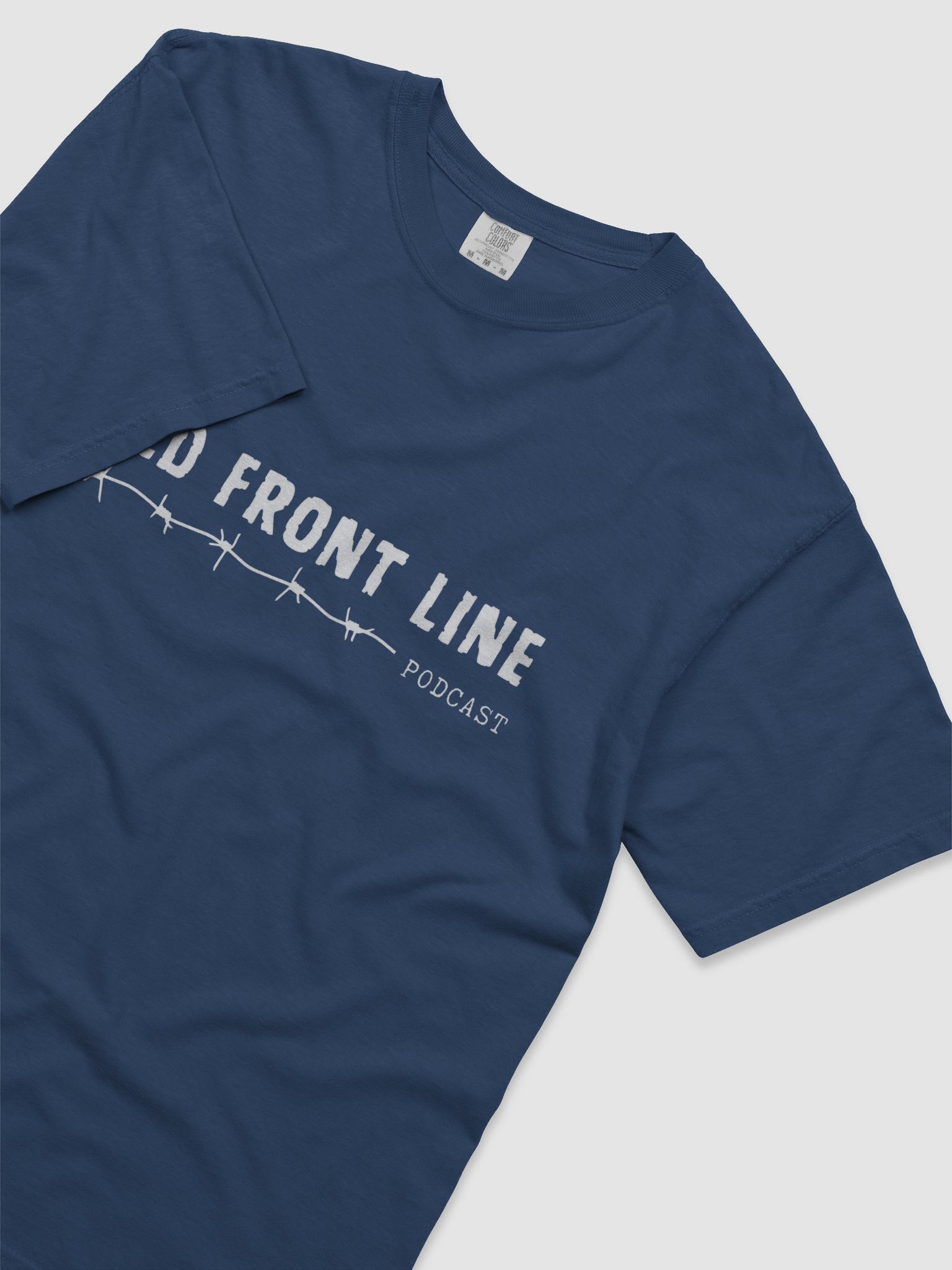 Old Front Line T-Shirt Navy Blue product image (5)