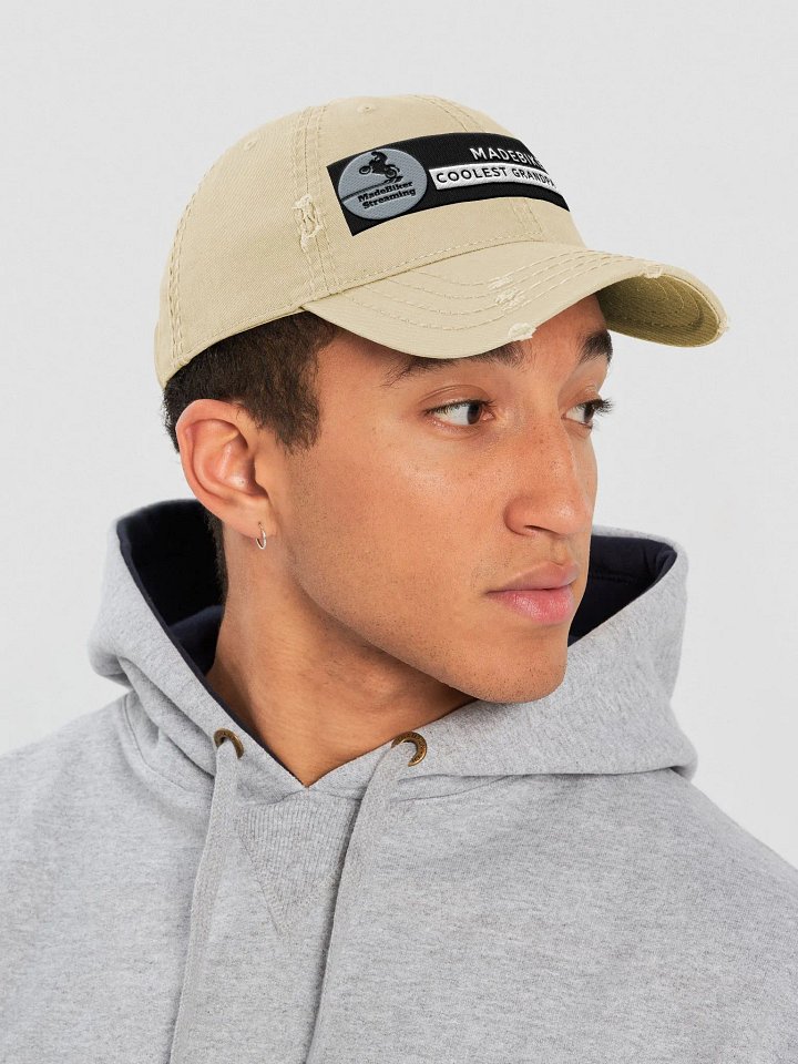 Coolest Grandpa Ever Otto Distressed Hat product image (2)