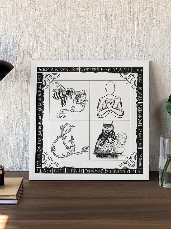 Wall Art (Bee still & know) product image (1)