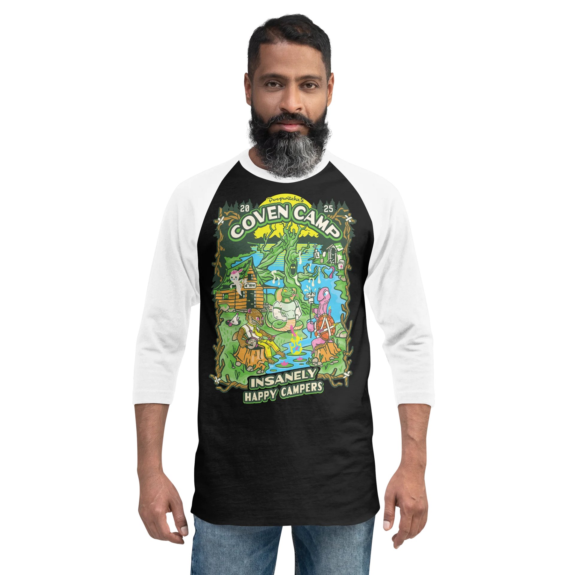 Coven Camp 25 Logo Raglan Tee product image (12)
