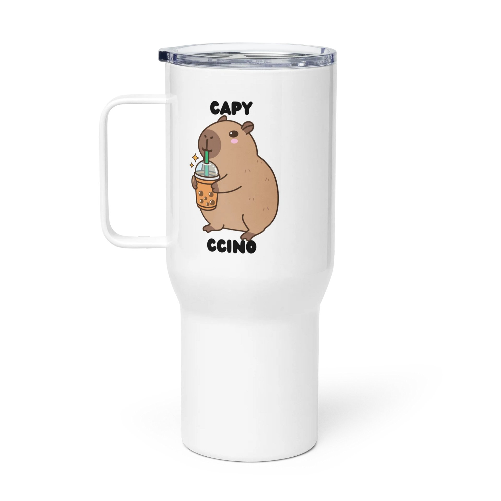 Cute Capybara Travel Mug product image (1)