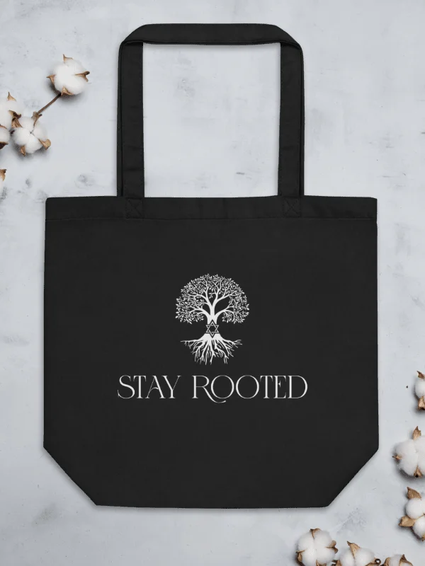 Stay Rooted Eco Tote Bag product image (1)