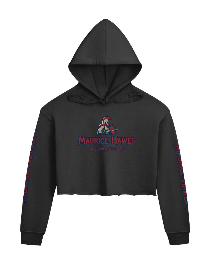 Maurice Movement Records Crop top hoodie product image (1)