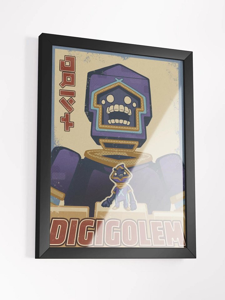 DigiGolem Framed Poster product image (1)