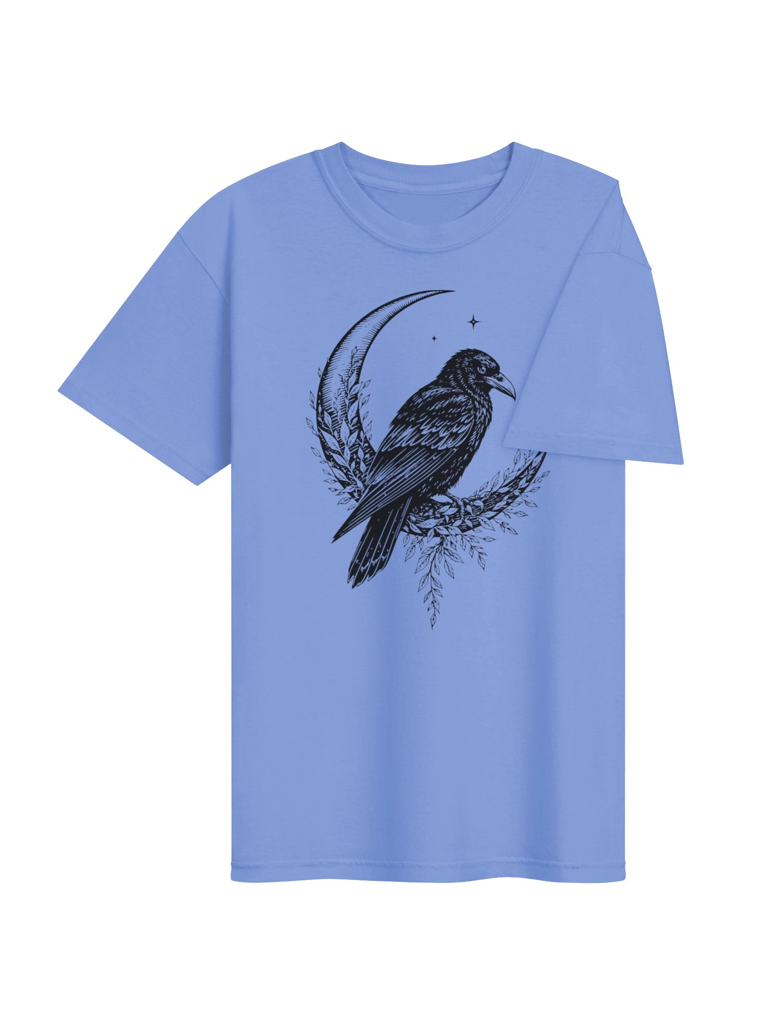 Celestial Raven Graphic T-Shirt product image (25)