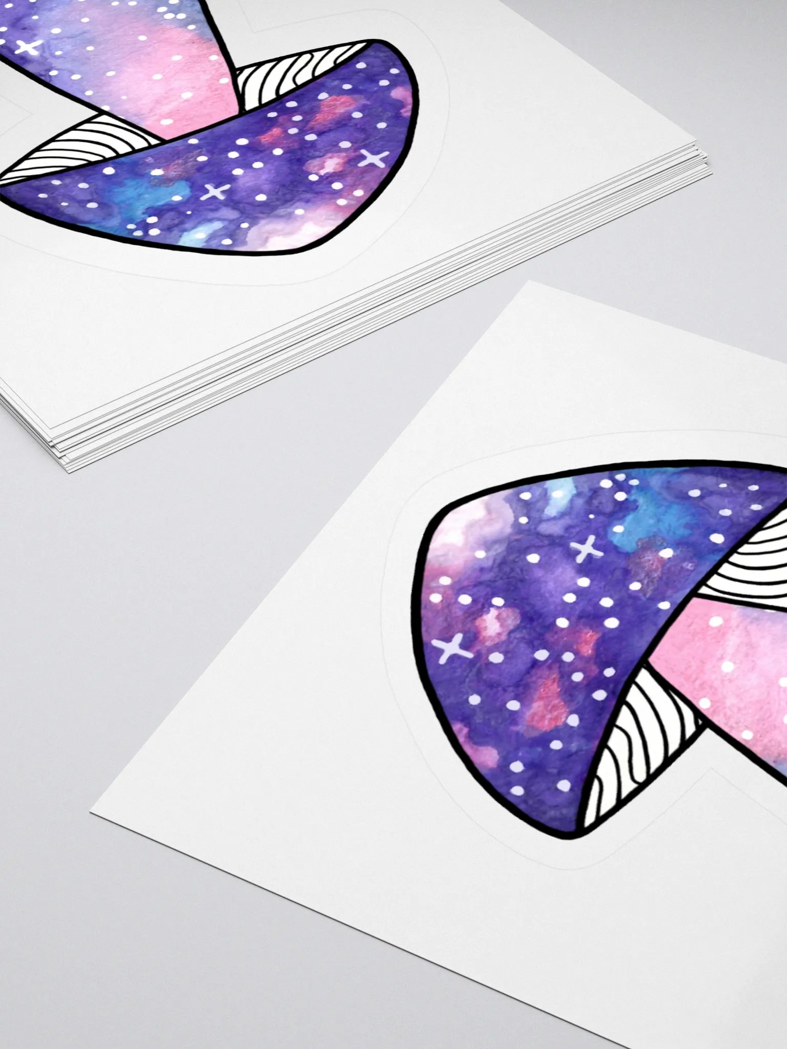 Space Mushie 1 Sticker product image (4)