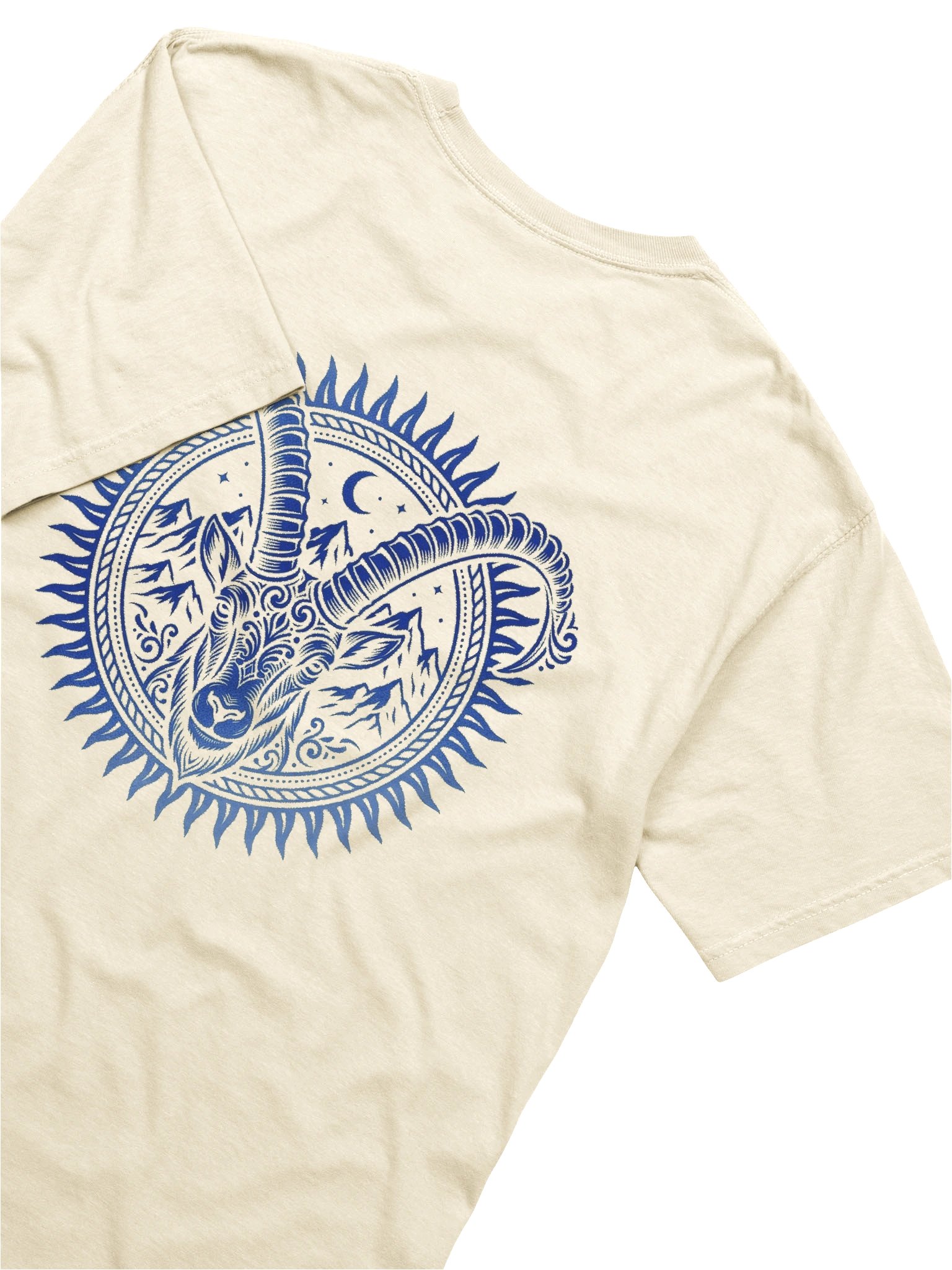 MEDALLION TEE - BLUE product image (6)