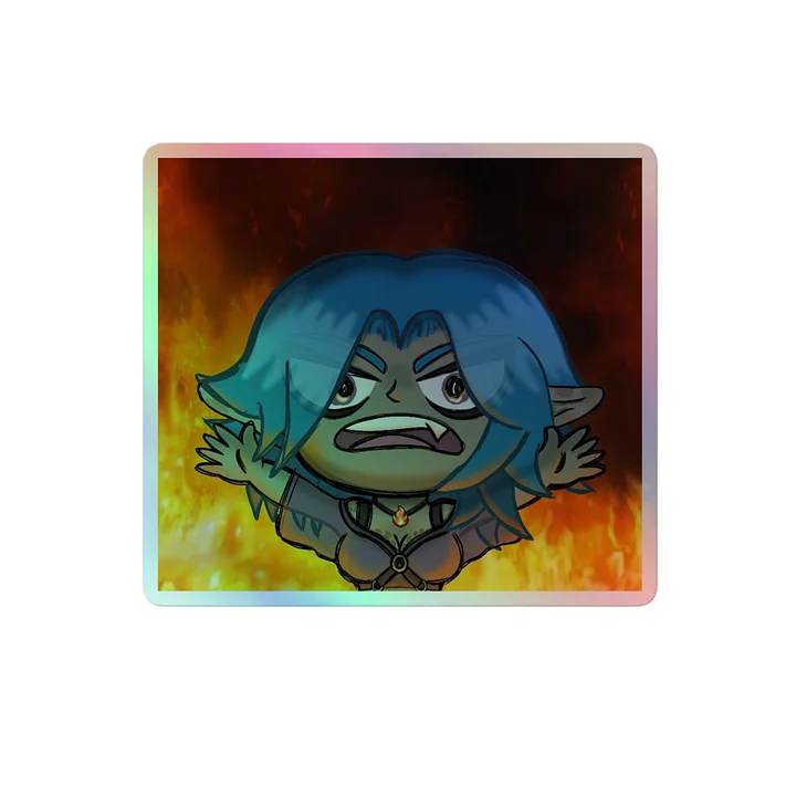 Cursed sticker (its fine) product image (2)