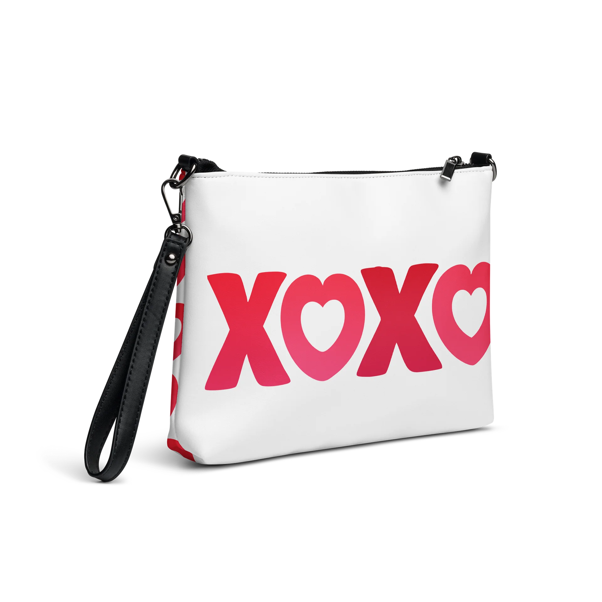 All-Over Print XOXO Crossbody Bag — Double-Sided Design product image (11)