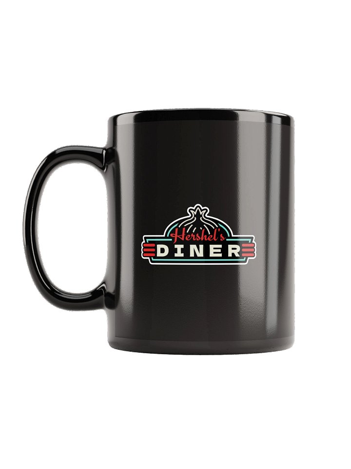 Hershel's Diner black mug product image (1)