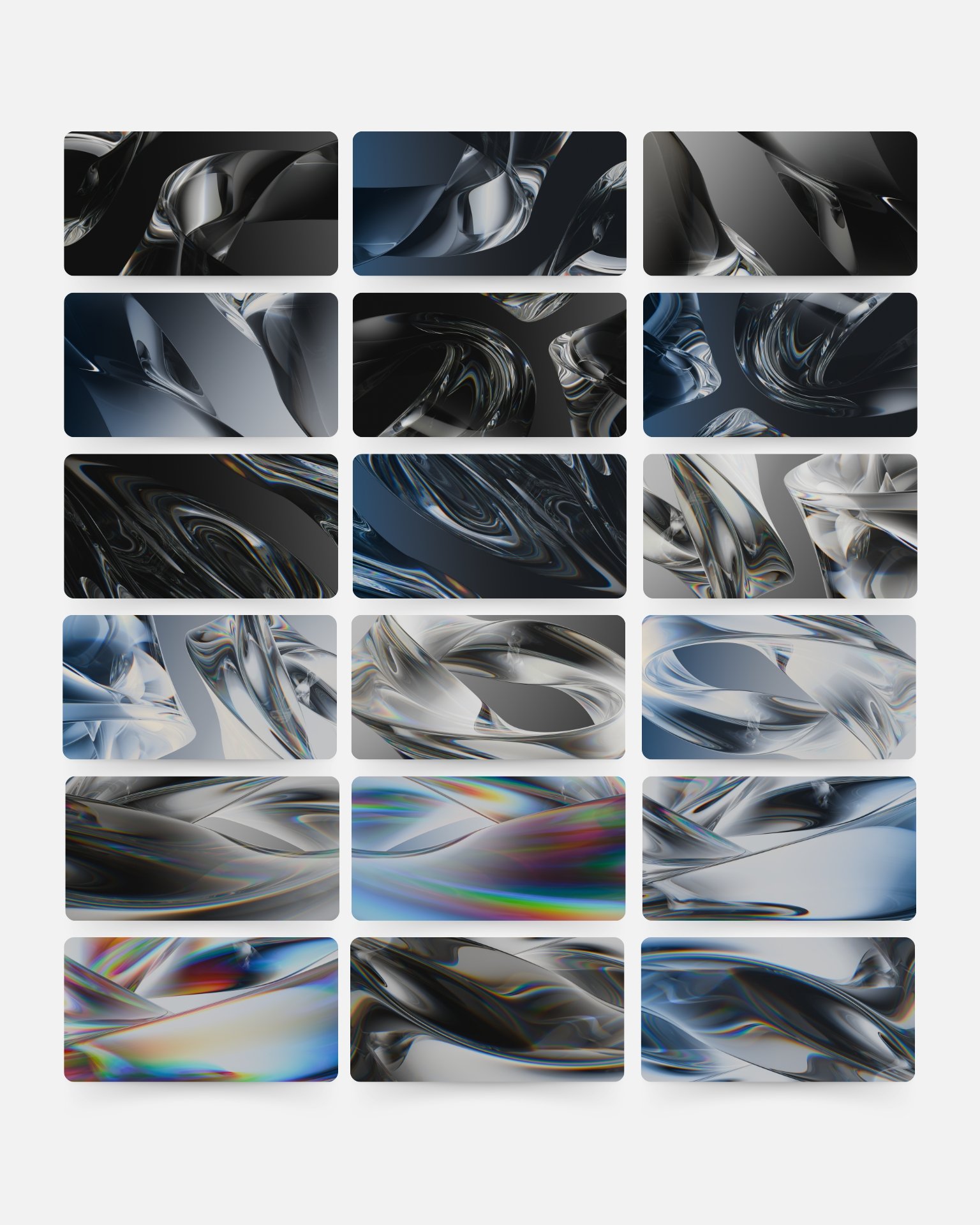 Spectral Clarity Wallpaper Pack product image (4)