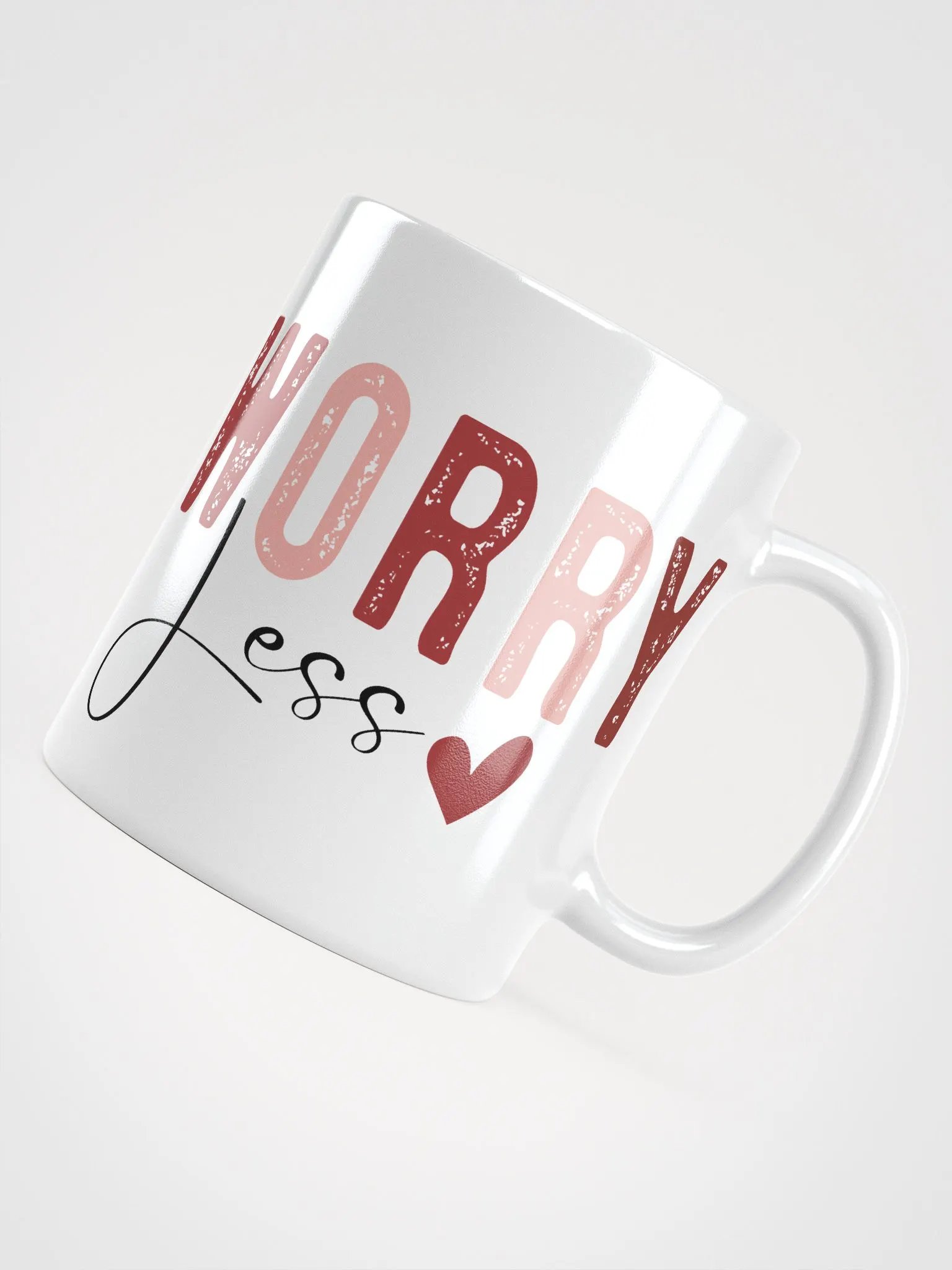 Love More, Worry Less Mug product image (4)