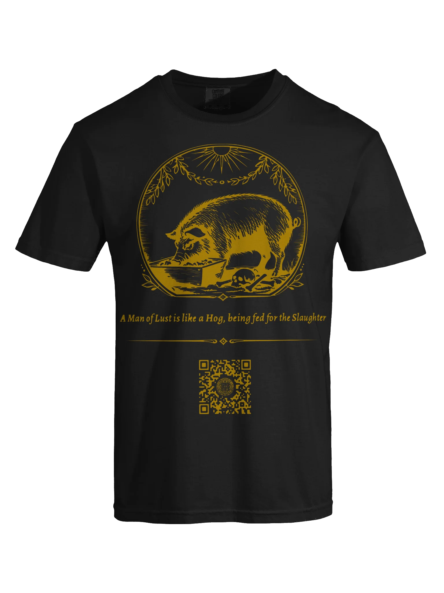 Fed for Slaughter (Color on Black/White) product image (7)