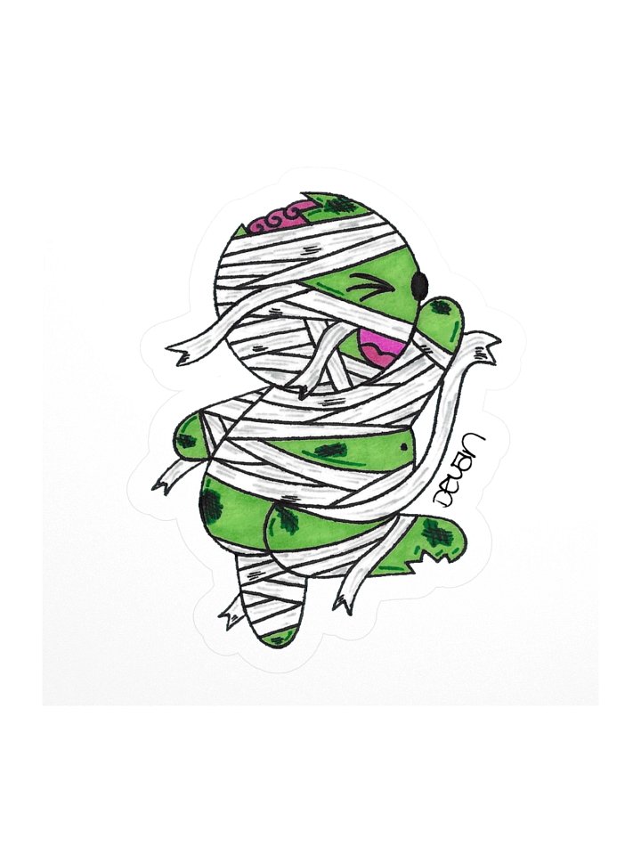 Undress Me Mummy 1 Sticker product image (1)