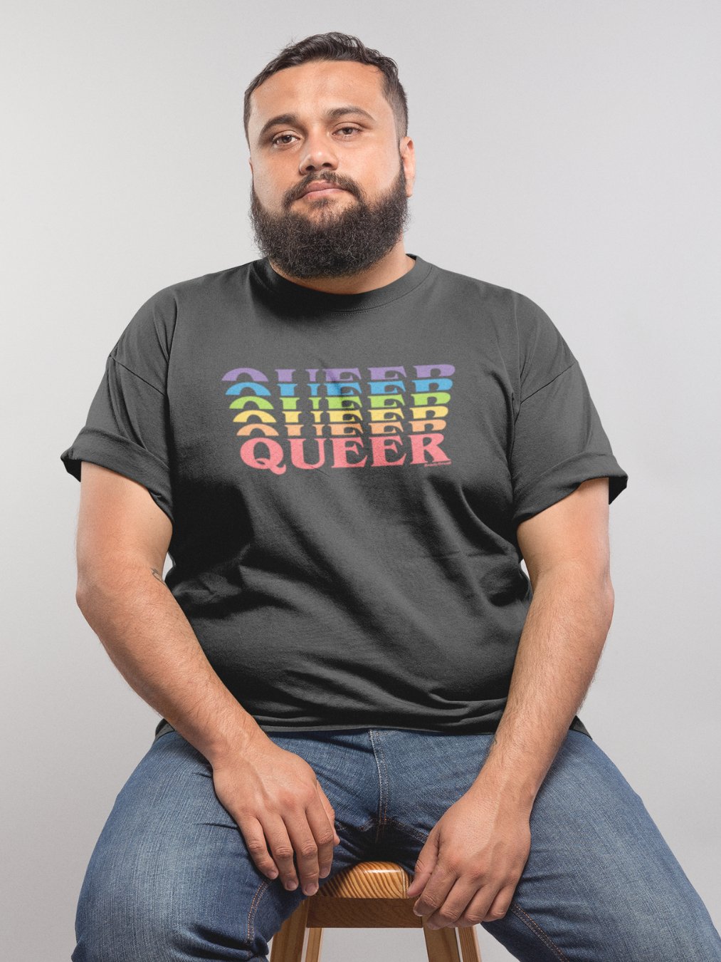 Rainbow Queer Vibes T-Shirt product image (9)
