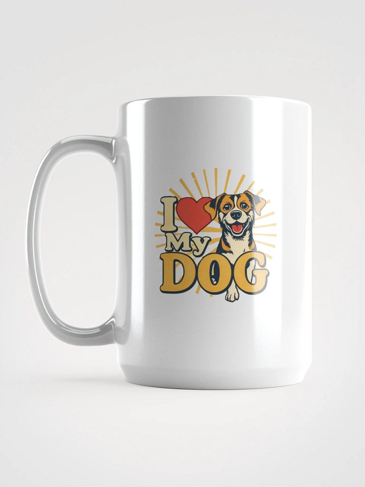 Copy of I Love My Dog Design White Mug product image (2)