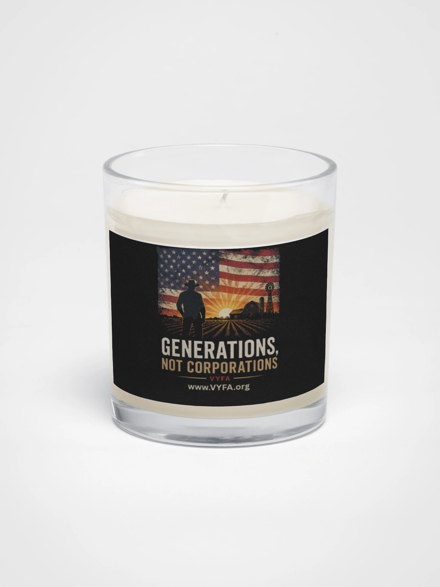 Generations Not Corporations Soy Candle product image (1)
