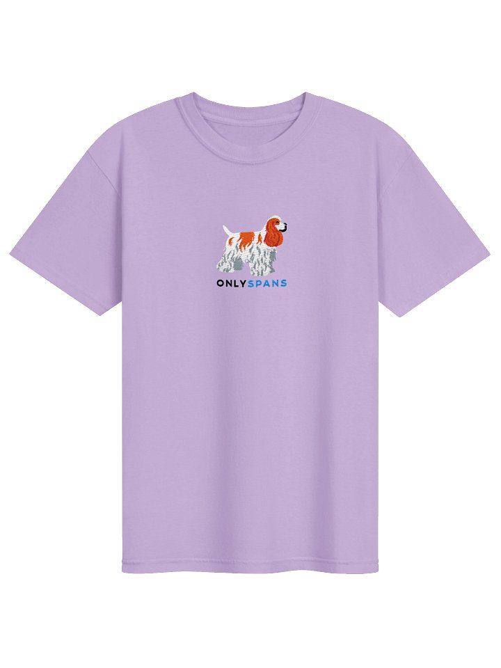 Only Spans T-Shirt(Embroidered) of an American Cocker Spaniel(Red & White) product image (41)
