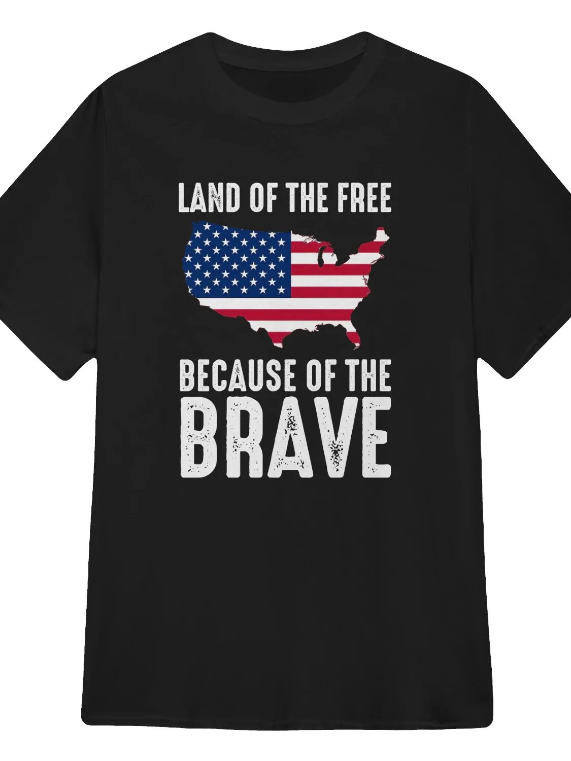 Land Of The Free Because Of The Brave T-Shirt product image (1)