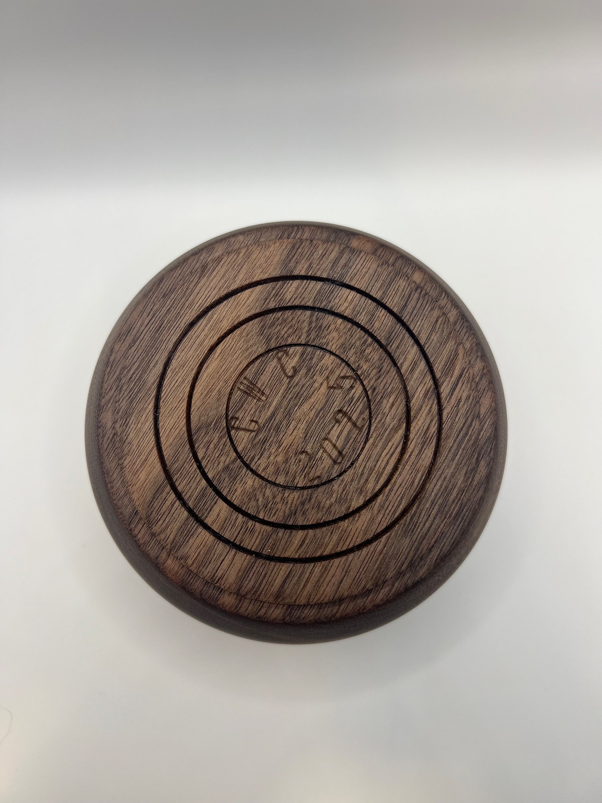 Hand-Turned Black Walnut Catchall Bowl – 5.5" x 2.75" product image (2)