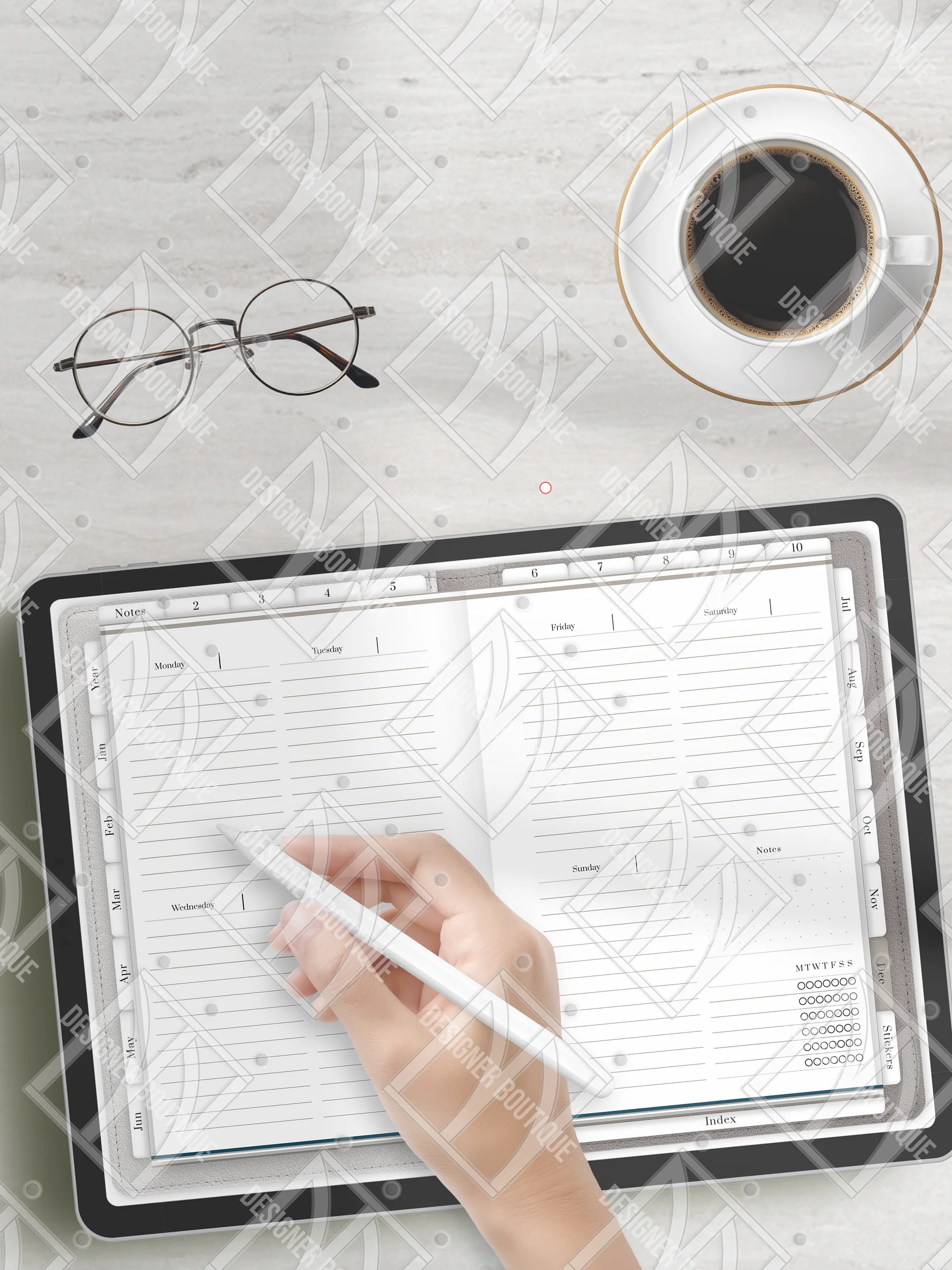 Simply Undated Digital Planner product image (3)