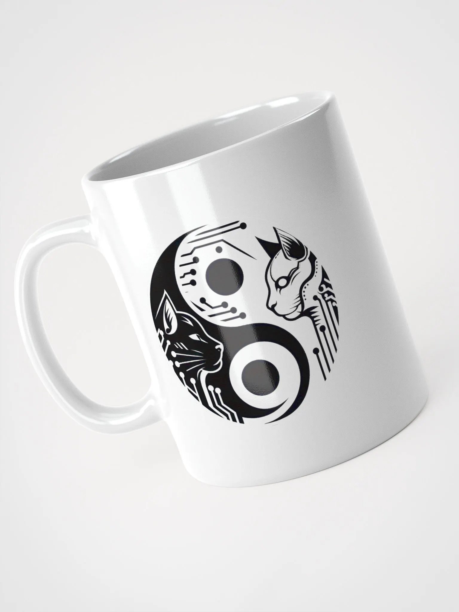 White Glossy Mug product image (3)