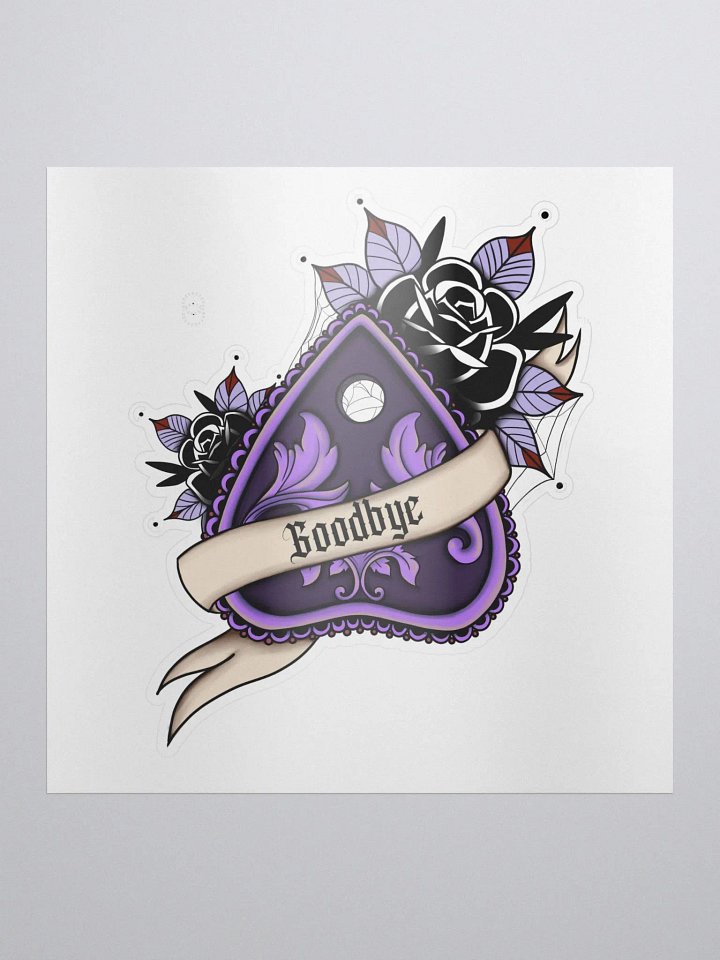 GOODBYE STICKER product image (1)