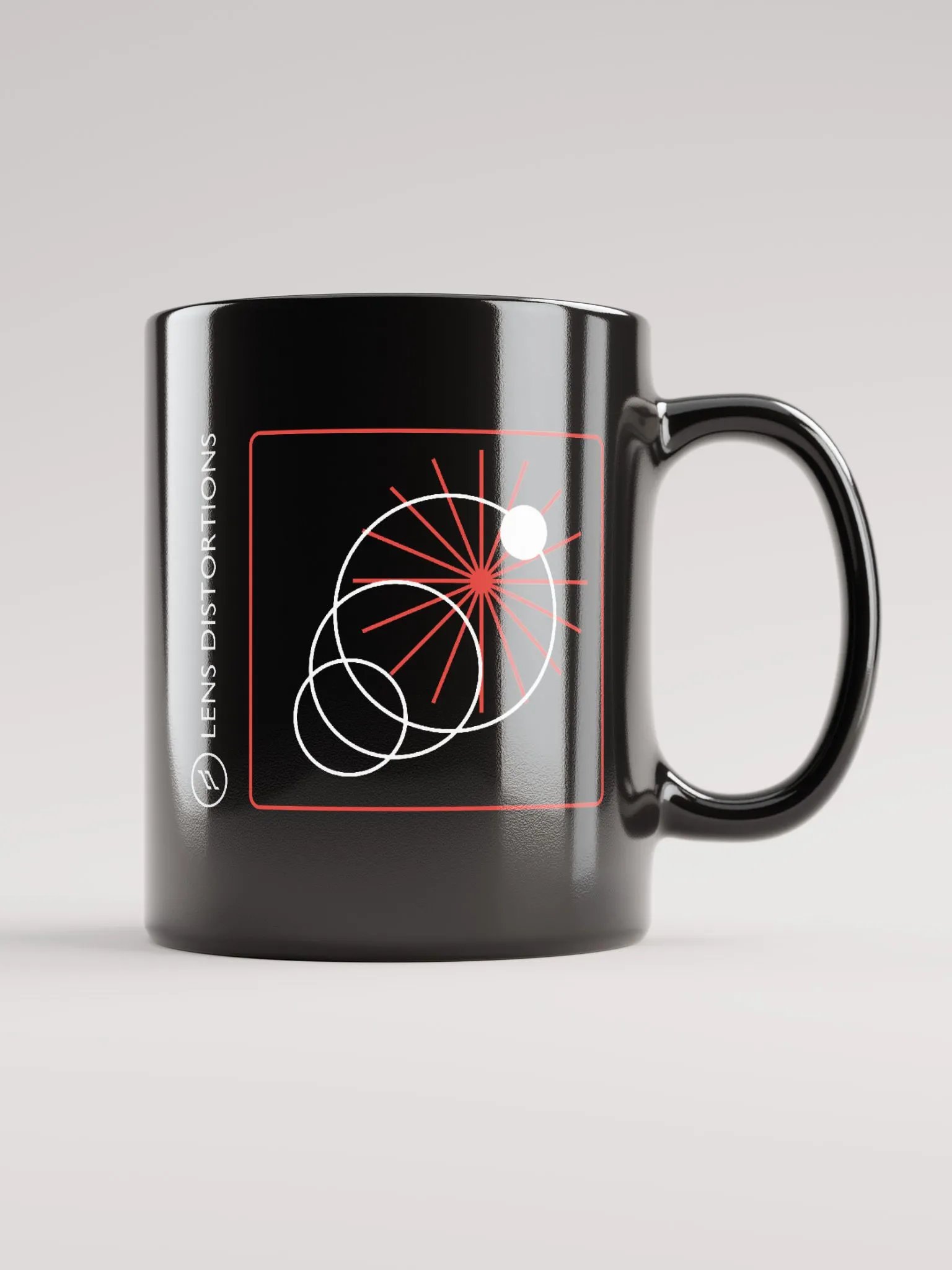 Black Lens Flare Mug product image (6)