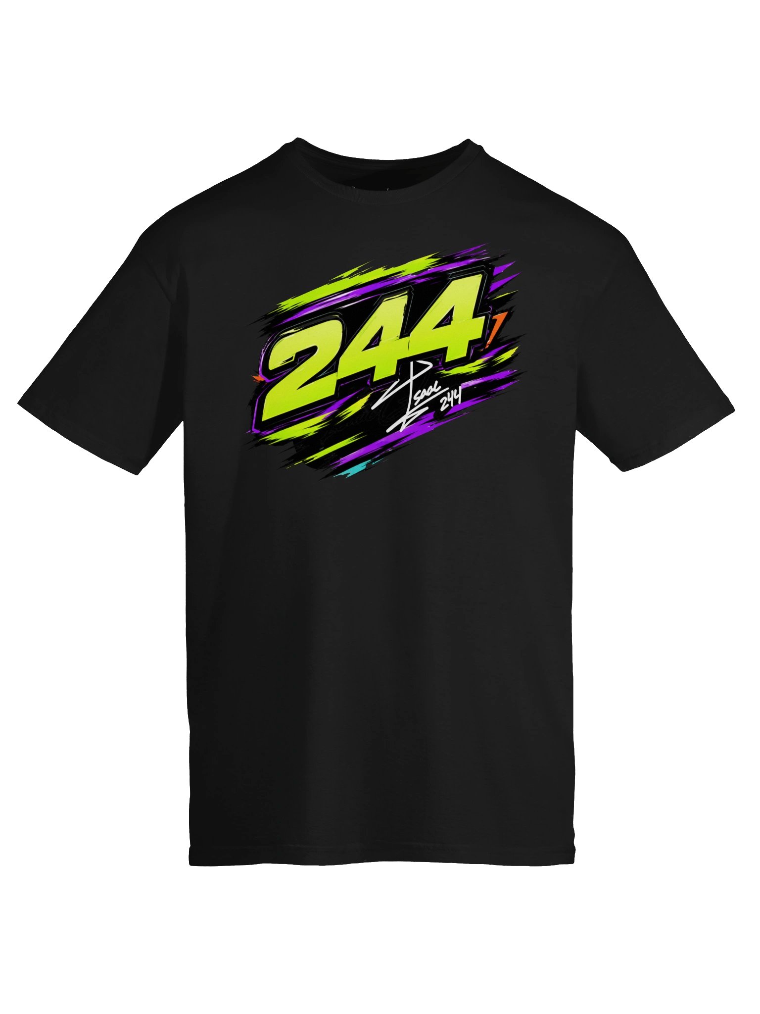 244 Signature Number Tee | Official Isaac Godinez #244 product image (5)