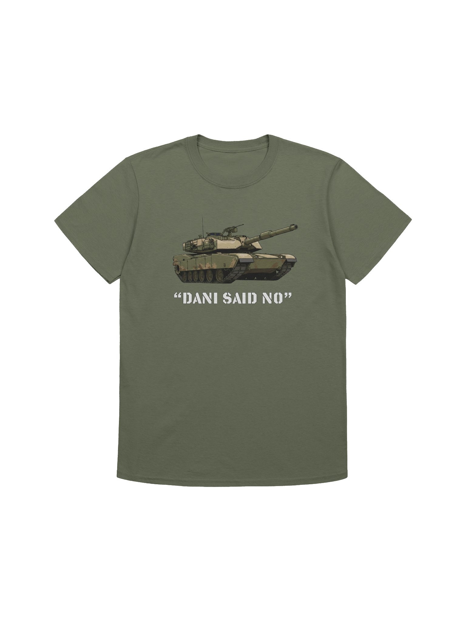 DANI SAID NO Camo Tank Gildan Softstyle T-Shirt product image (57)